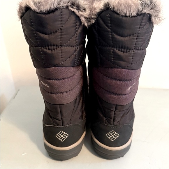 NWOT Columbia Sportswear Women's Heavenly
Omni-Heat Lace Up Black Winter Boots 8 - Picture 6 of 10